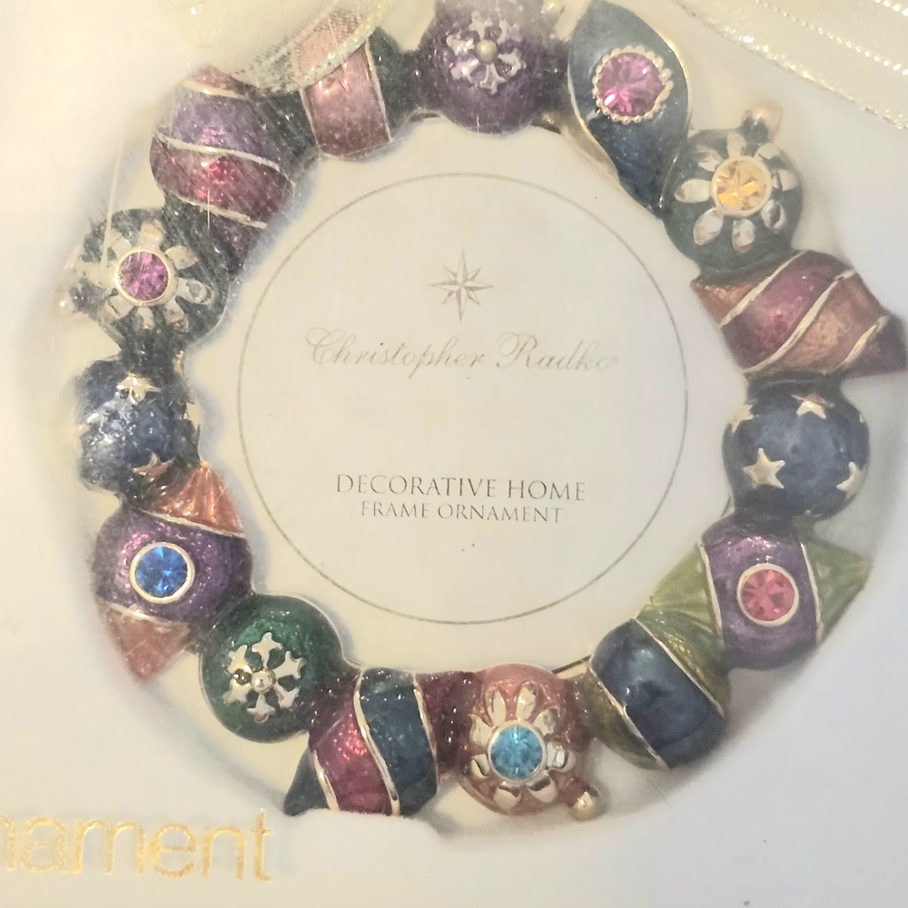 Christopher Radko Multicolor Ornament - Picture 2 of 8